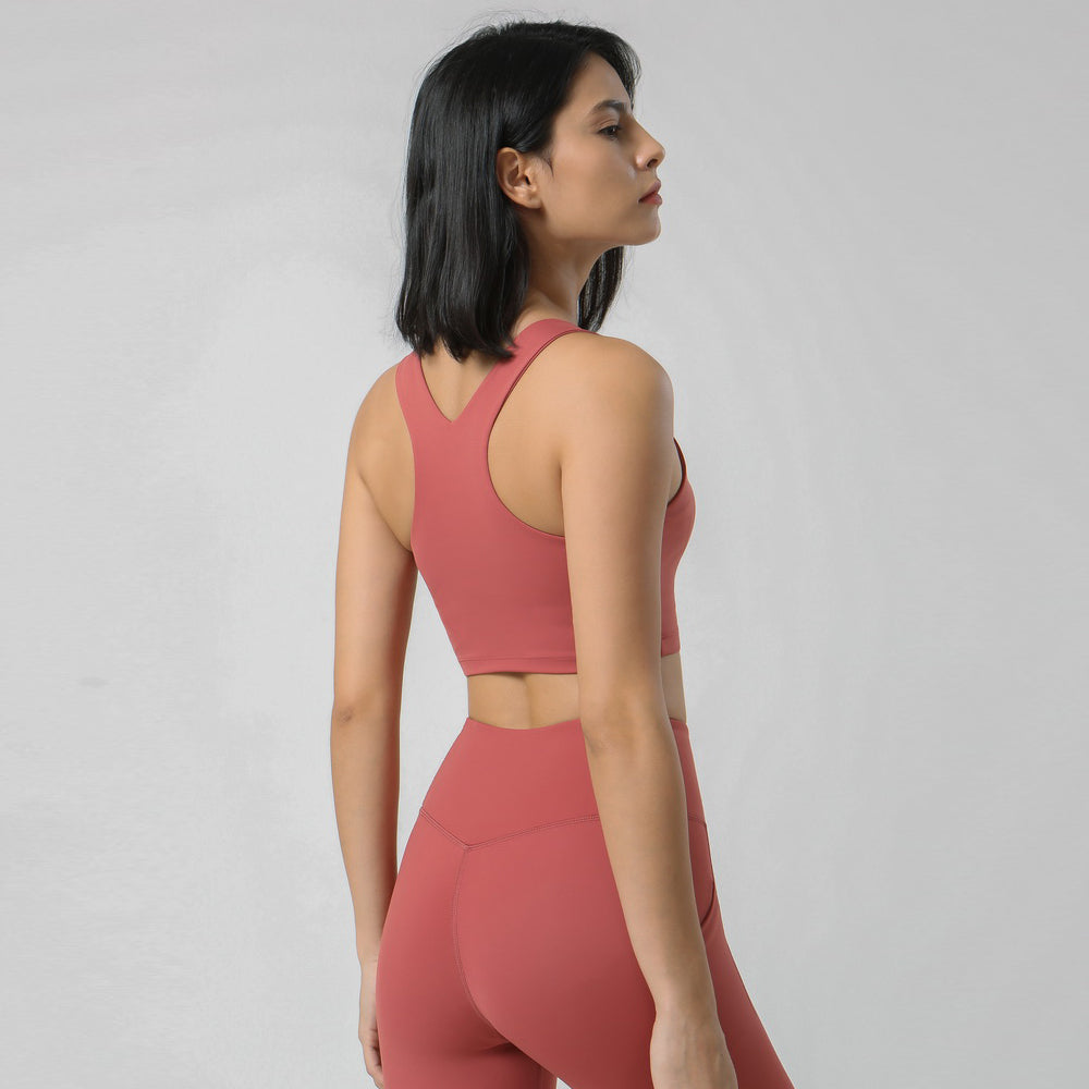 Conjunto deportivo top y leggings